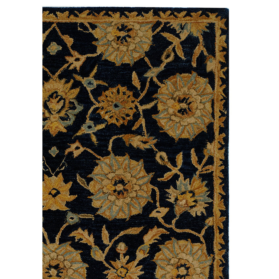 Safavieh Anatolia Navy/Gold Area Rug & Reviews Wayfair